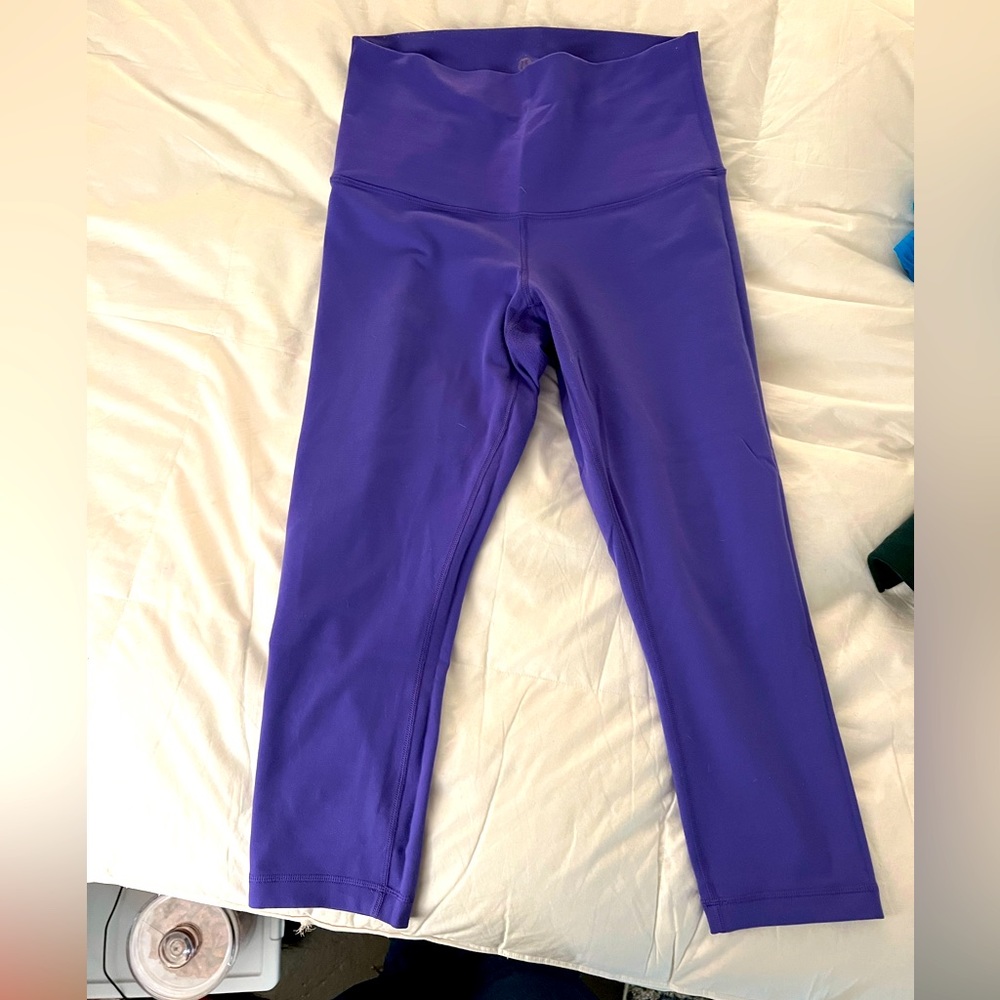 Lululemon Purple Capri Leggings
